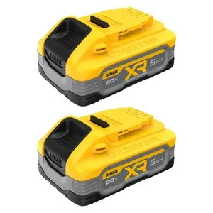 DeWalt 20V MAX* XR 5Ah Battery (2 pk)