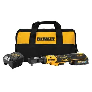 DeWalt ATOMIC 20V MAX* Brushless Cordless 3/8-in. Ratchet Kit