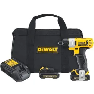 DeWalt 12V MAX* 1/4 in Screwdriver Kit