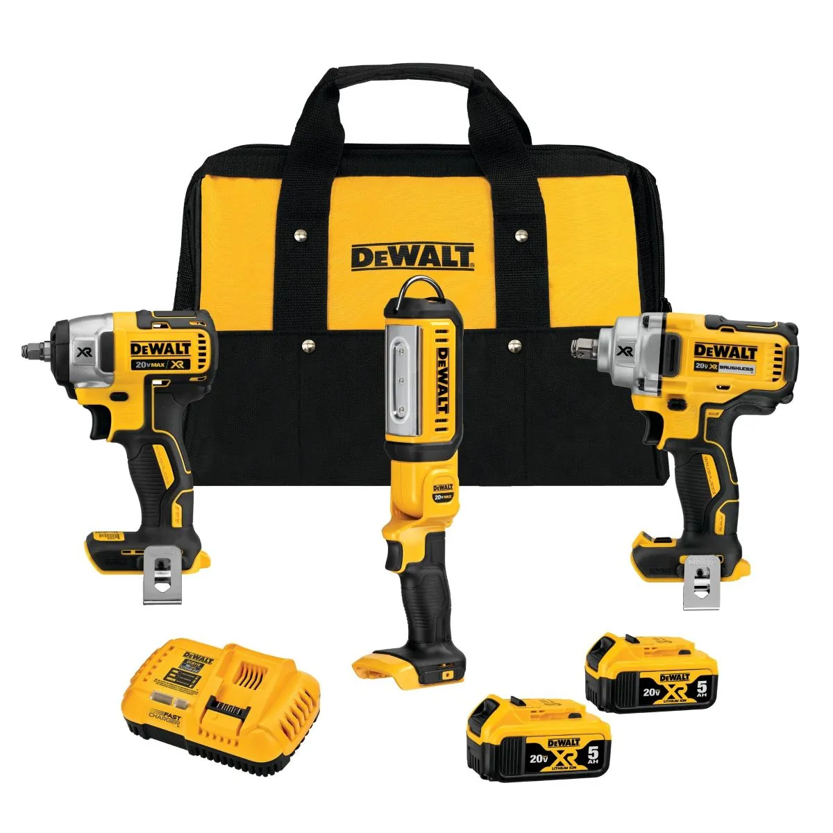 DeWalt 20V MAX* XR 3-Tool Automotive Combo Kit