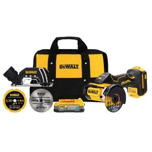 DeWalt XR 20V MAX* Brushless Cordless 3-in. Cut-Off Tool Kit