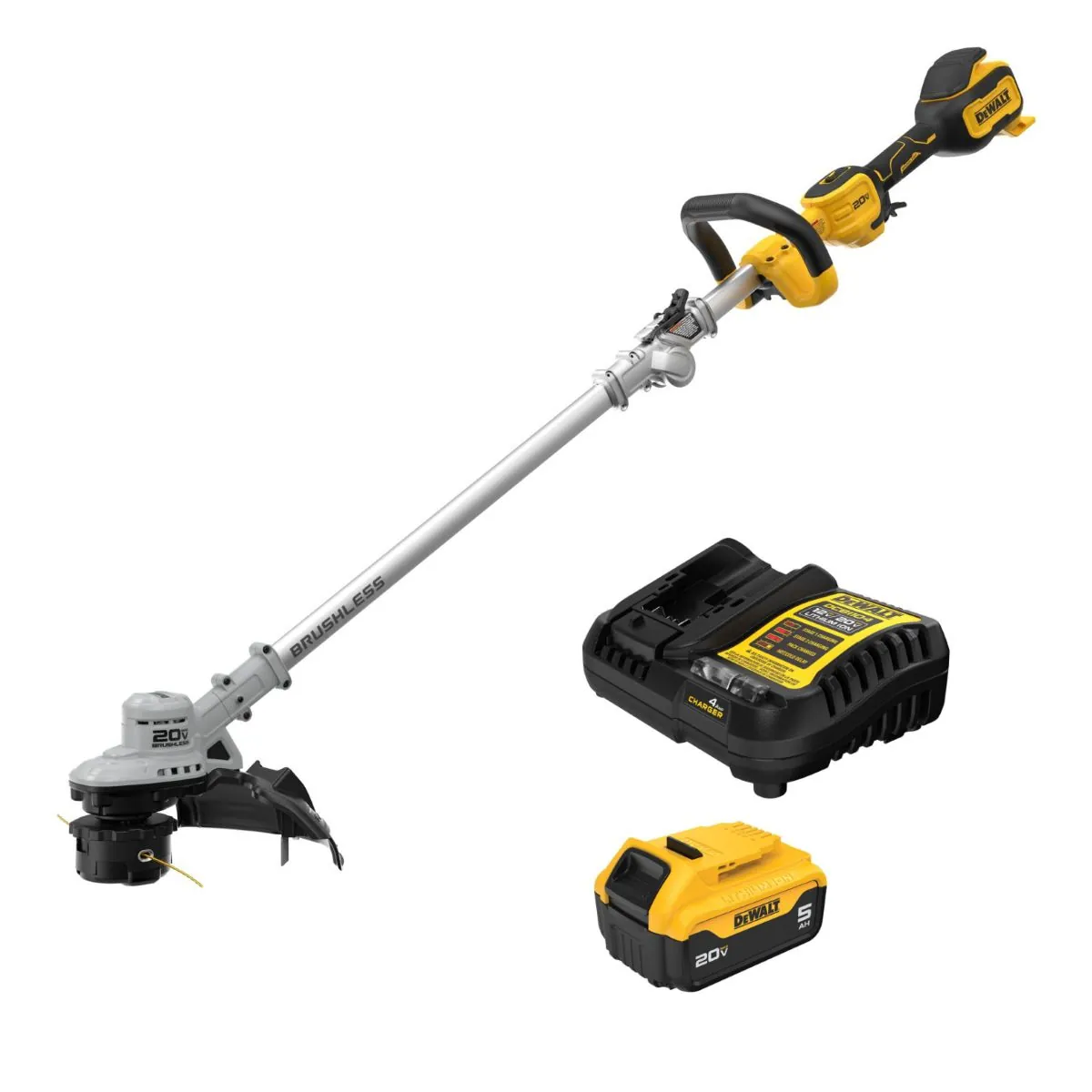 DeWalt 20V MAX 14 inch Folding String Trimmer Kit