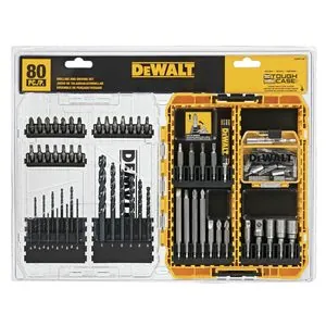 DeWalt 80-Piece Drilling and Driving Bit Set with TOUGHCASE +