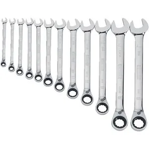 DeWalt Ratcheting Wrench Set, Mm, 12-Piece