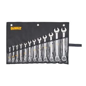 DeWalt Ratcheting Wrench Set, SAE, 12-Piece