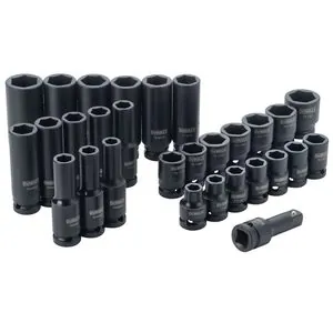 DeWalt 30-pc 1/2" Drive Metric 6-Point Comb