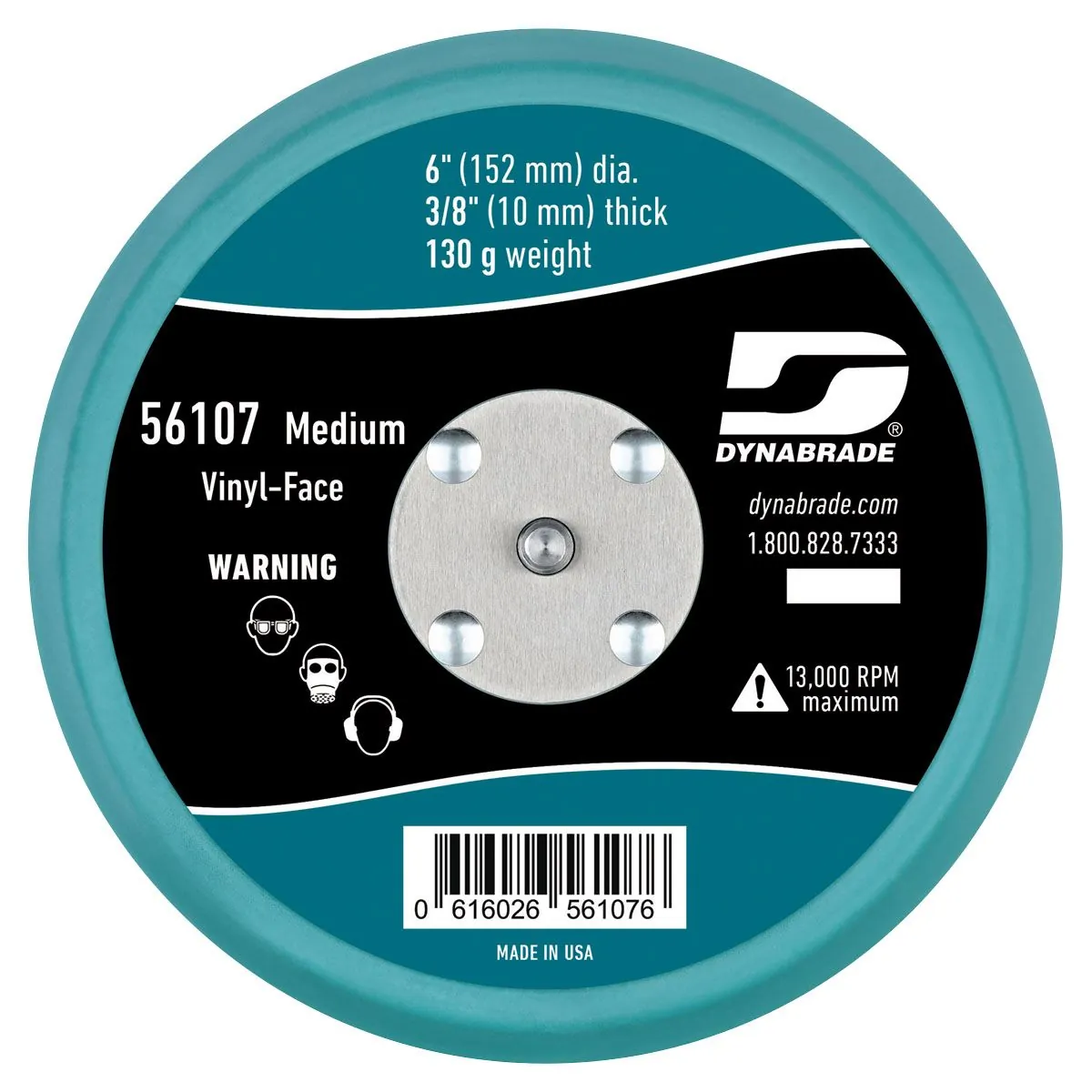 Dynabrade PAD NON VAC PREMIUM 6IN PSA
