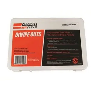 Devilbiss DeWipe-Outs 803048 Refill Case, Pack Packing