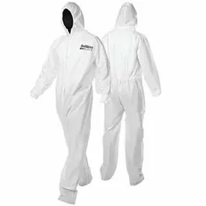 Devilbiss CLEAN 803671 Disposable Coverall, Medium, White, Nylon, Elastic Waist