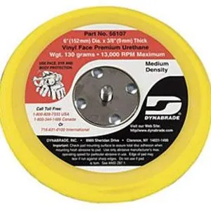 PSA Vinyl-Face 6" Diameter Random Orbital Sanding Pad