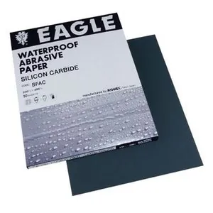 Eagle Abrasives, Inc. KOVAX 102-0220 Sanding Sheet, 9 in W x 11 in L, 220 Grit, P220-A Grade, Silicon Carbide