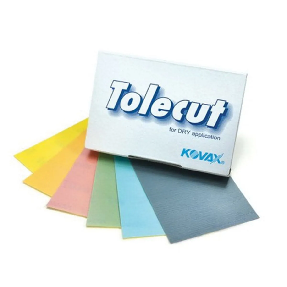Eagle Abrasives, Inc. KOVAX Tolecut 191-1516 Stickon Sanding Sheet, 70 mm W x 114 mm L, 1200 Grit, K-1200 Grade, Orange