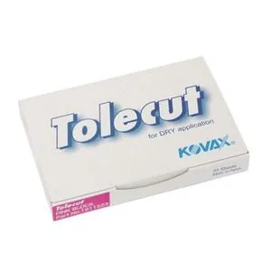 Eagle Abrasives, Inc. KOVAX Tolecut 191-1523 Sanding Sheet, 70 mm W x 114 mm L, 1500 Grit, Aluminum Oxide Abrasive, Pink, Dry