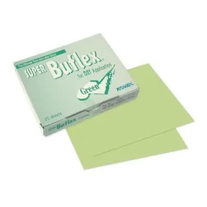 Eagle Abrasives, Inc. KOVAX Super Buflex 191-1532 Super-Tack Buflex Sheet, 130 mm W x 170 mm L, 2000 Grit, K-2000 Grade, Green