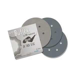 Eagle Abrasives, Inc. KOVAX Super Buflex 193-1534 Sanding Disc, 6 in Dia, 3000 Grit, Black, Dry, Hook and Loop Attachment, 7 Holes