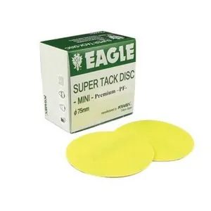 Eagle Abrasives, Inc. KOVAX 730-0180 PF Premium Series High Performance Abrasive Disc, 3 in, 180 Grit, Super-Tack Attachment