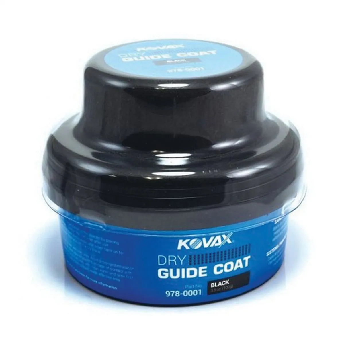 Eagle Abrasives, Inc. KOVAX 978-0001 Dry Guide Coat, 3.5 oz, Black