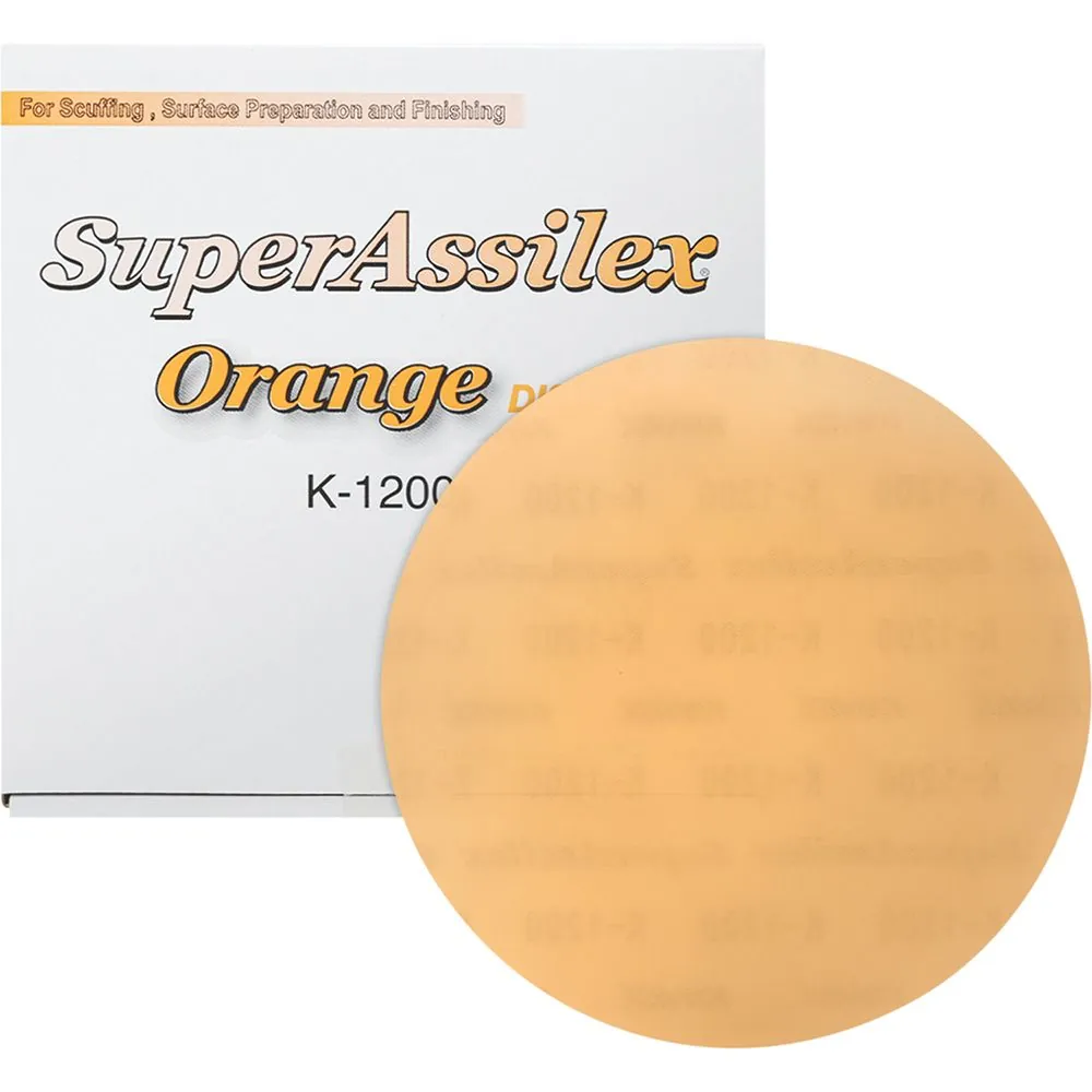6" Super Assilex Discs - Orange NH-K-1200