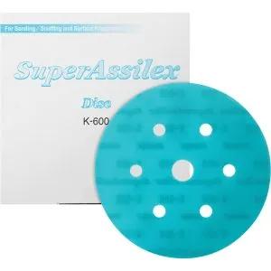 6" Super Assilex Dustless Discs - Sky 7/H-K-600