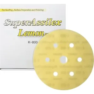 6" Super Assilex Dustless Discs - Lemon 7/H-K-800