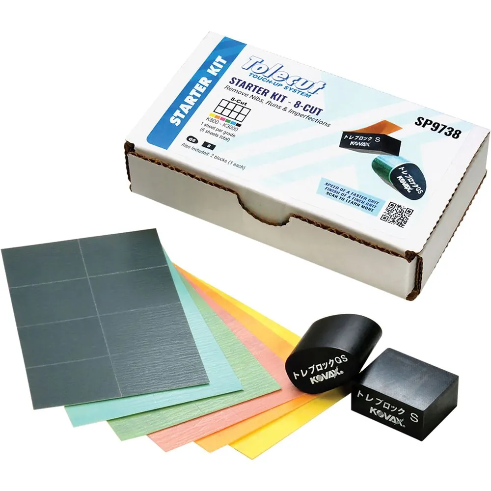 Tolecut Starter Kit - 8-Cut Block Sheets