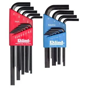 Eklind Tool Company HEX KEY SET 22 PC SAE/METRIC SHORT/LONG
