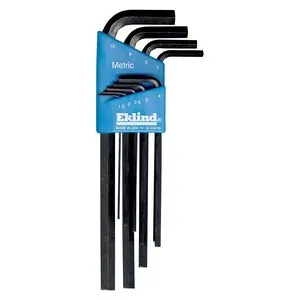 Eklind Tool Company HEX KEY SET 9 PC METRIC LONG 1.5-10MM