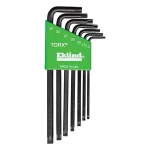Eklind Tool Company TORX KEY SET 7 PC LONG T10-T40