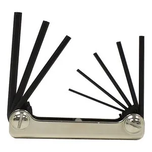 Eklind Tool Company HEX KEY SET 8 PC FOLDING SAE 3/32-1/4IN.