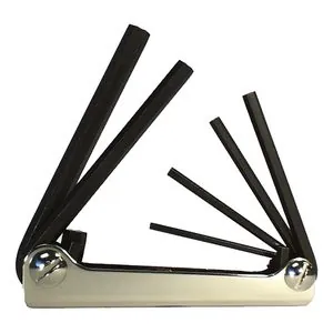 Eklind Tool Company HEX KEY SET 5 PC FOLDING METRIC 3-10MM