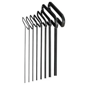 Eklind Tool Company HEX KEY SET 8 PC T-HANDLE 9IN SAE 3/32-1/4IN.