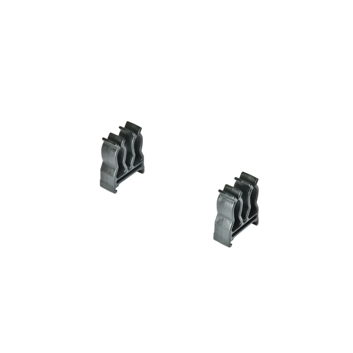 Ernst Mfg. 1/4” Face Mount Ratchet & Extension Holder - Black-1/4”