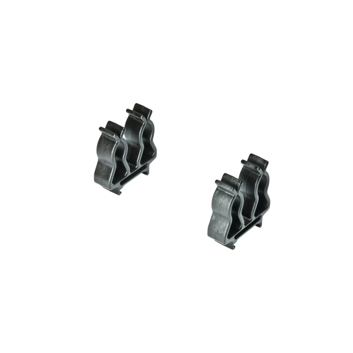 Ernst Mfg. 3/8 inch Face Mount Ratchet and Extension Holder - Black