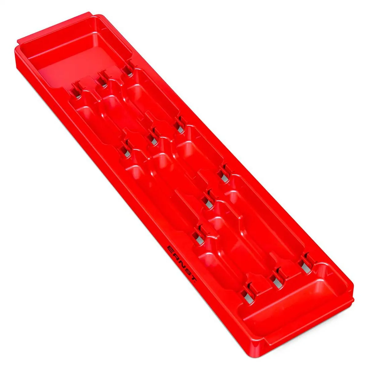 Ernst Mfg. 3/8” Ratchet and Extension Tray - Red