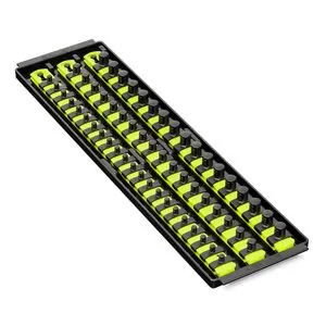 Ernst Mfg. 3 Rail Twist Lock Socket Boss 18", HI-VIZ - 1/4", 3/8" & 1/2"