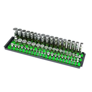 Ernst Mfg. 3 Rail Twist Lock Socket Boss 18", Green - 1/4", 3/8" & 1/2"