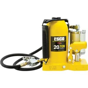 ESCO Pro Series 20 Ton Air Hydraulic Bottle Jack