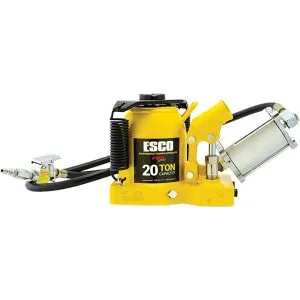 ESCO Pro Series 20 Ton "Shorty" Air Hydraulic Bottle Jack