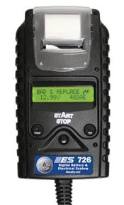 Digital Battery & Electrical System Analyzer with Printer