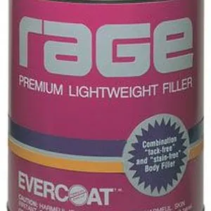 Rage Premium Lightweight Body Filler, Gallon