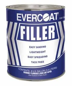 Evercoat Filler with Blue Cream Hardener, 1 Gallon