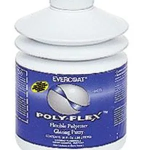 Poly-Flex Flexible Polyester Glazing Putty, 30 fl. oz.