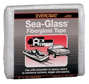 Fiberglass Tape, 4" x 10 yds.