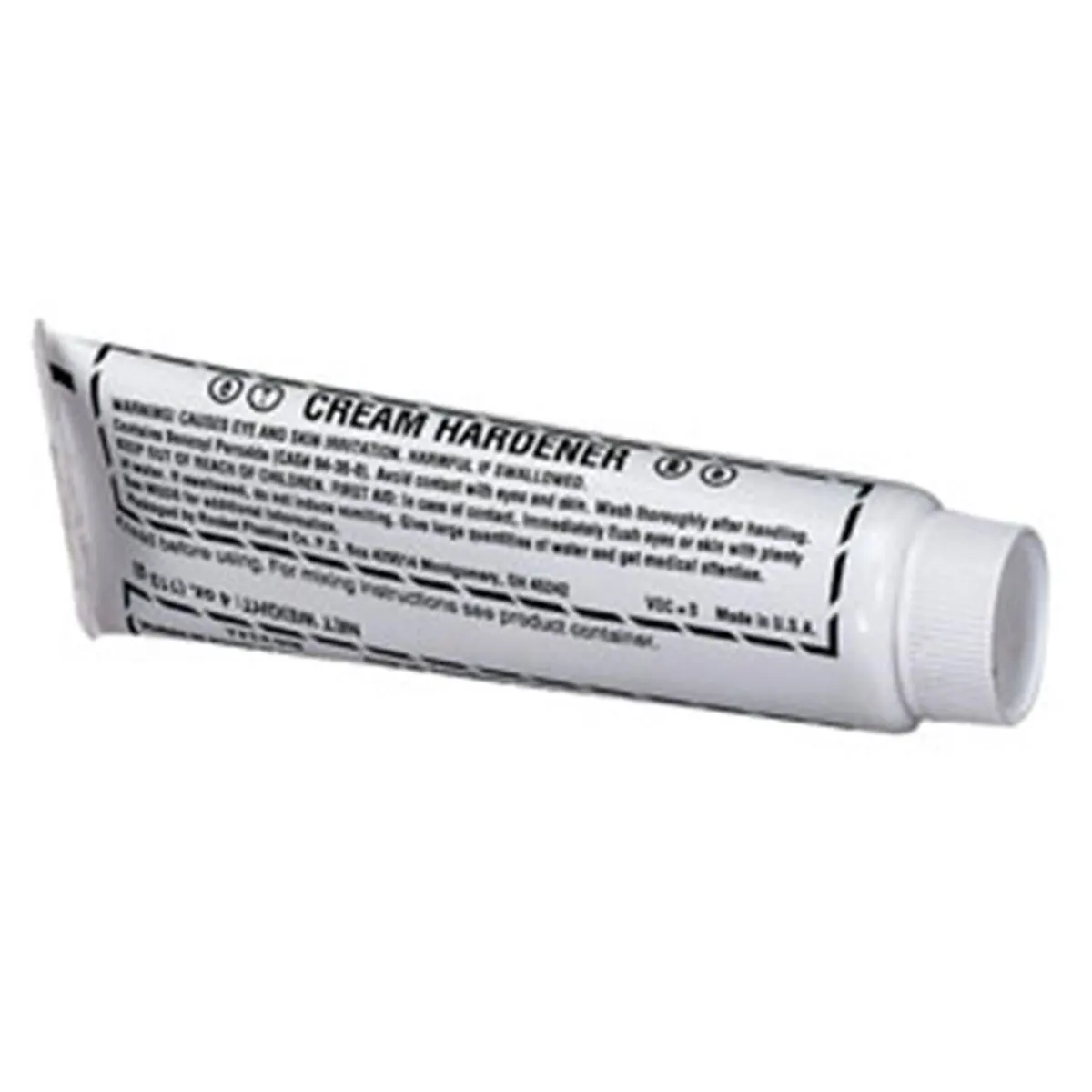 Fibre glass Evercoat 100359 Quick Hardening Cream Hardener, 4 oz Tube, Blue, Paste