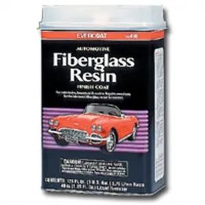 Fibre glass Evercoat 100499 Fiberglass Auto Resin, 1 qt Can, Pink, Liquid