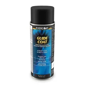 Fibre glass Evercoat 100721 Powder Guide Coat, 15 oz Aerosol Can, Black, Gas