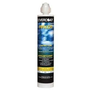 Fibre glass Evercoat MAXIM 100823 Control Flow Seam Sealer, 250 mL Cartridge, Liquid, Beige, 24 hr Curing