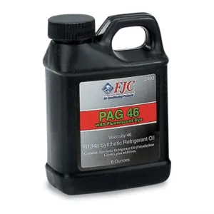 FJC PAG OIL 46W/DYE 8OZ
