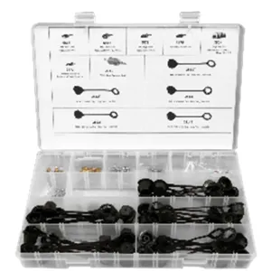 FJC R-1234yf Valve Core Service Port and Service Port Cap Assortment