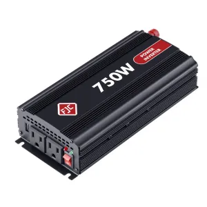 FJC 700 Watt High Efficiency DC to AC Power Inverter with Dual Outlets and a USB port